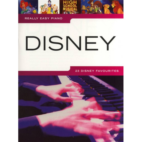 Really Easy Piano - 23 Disney Favourites - Easy Piano