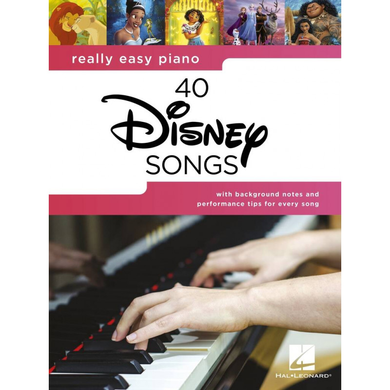 Really Easy Piano: 40 Disney Songs - Easy Piano