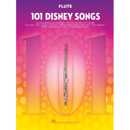 101 Disney Songs - Flute