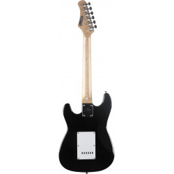 Eko ST100-3/4-BLK - Guitare électrique 3/4 type strat - Noire