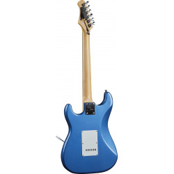 Eko S300BLU-VN - Guitare type strat Visual Note - Metallic Blue