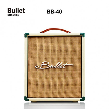 Bullet BB-40 - Ampli basse électrique blanc - 40W