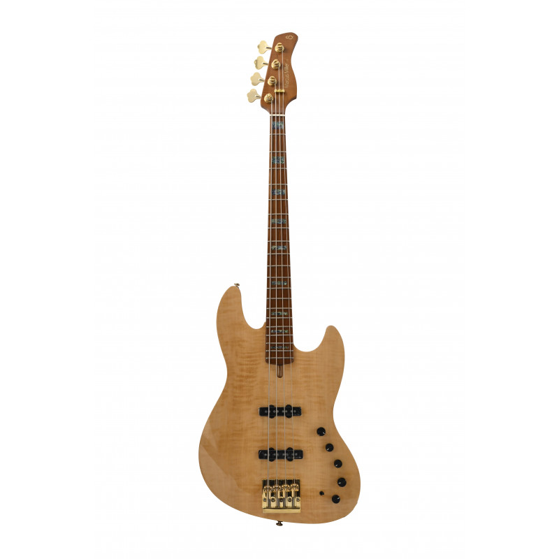 Marcus Miller V10 DX Swamp Ash-4 NT MN - Basse 4 cordes - Naturelle (+ étui)