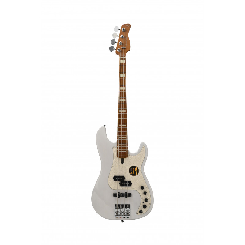 Marcus Miller P8 Swamp Ash-4 WB MN - Basse 4 cordes - White Blond (+ housse)