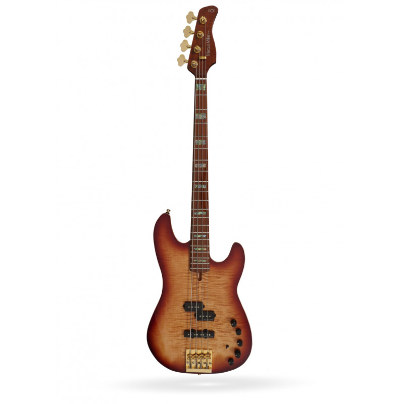 Marcus Miller P10 DX Alder-4 TS MN - Basse 4 cordes - Tobacco Sunburst (+ étui)