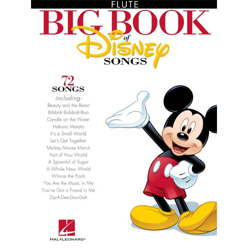 The Big Book of Disney Songs - Flute