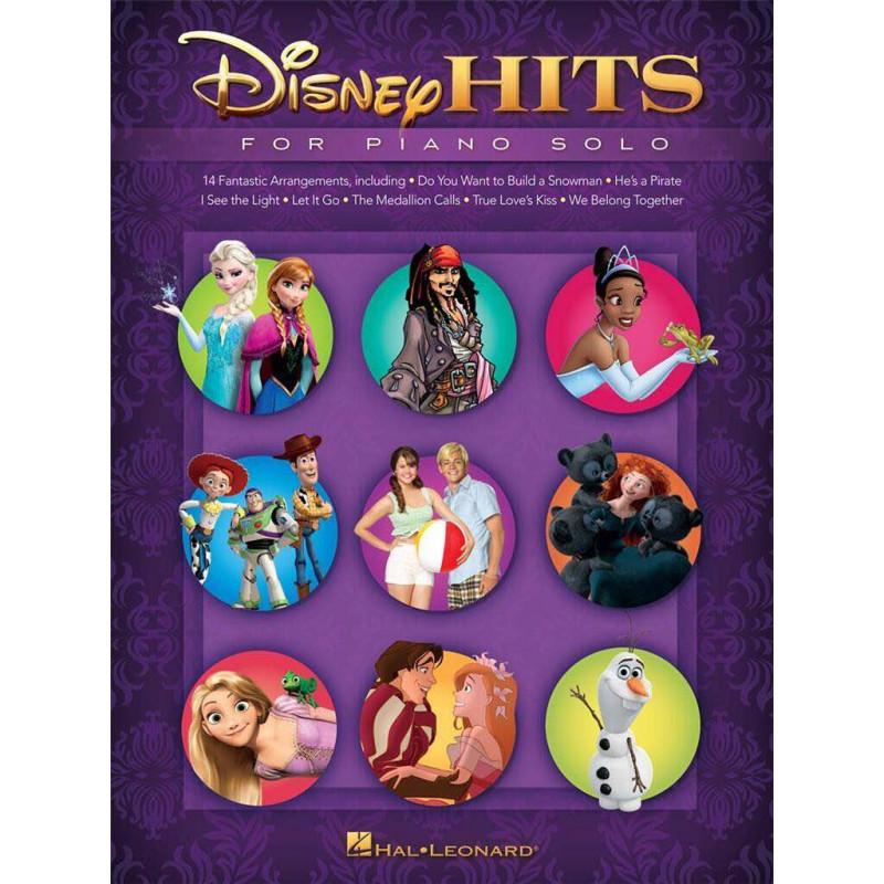 Disney Hits - 14 arrangements fantastiques - Piano