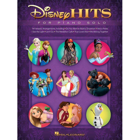 Disney Hits - 14 arrangements fantastiques - Piano