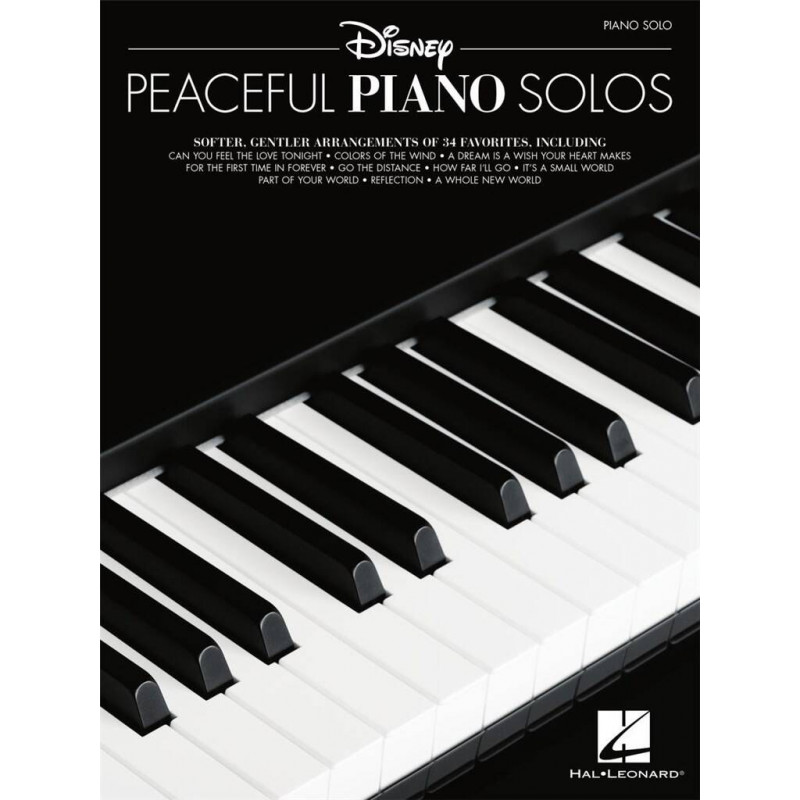 Disney Peaceful Piano Solos - Piano