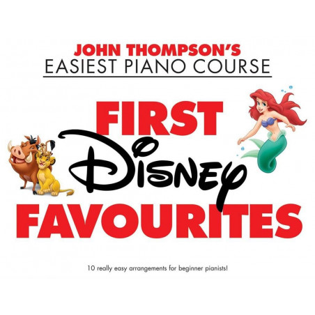 First Disney Favourites - Piano - John Thompson