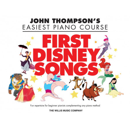 First Disney Songs - Piano - John Thompson