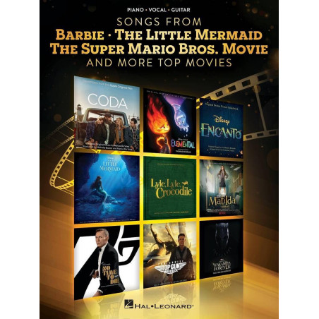 Songs from Barbie, The Little Mermaid and more - Piano Chant Guitare