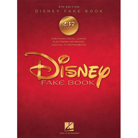 The Disney Fake Book - Piano Chant Guitare