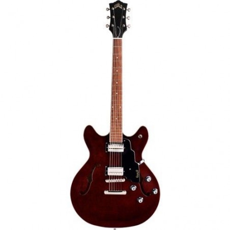 GUILD Starfire I DC - Guitare électrique semi Hollow Body - Vintage Walnut