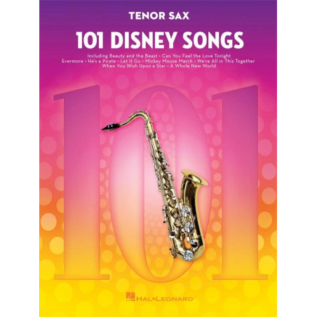 101 Disney Songs - Saxophone Tenor