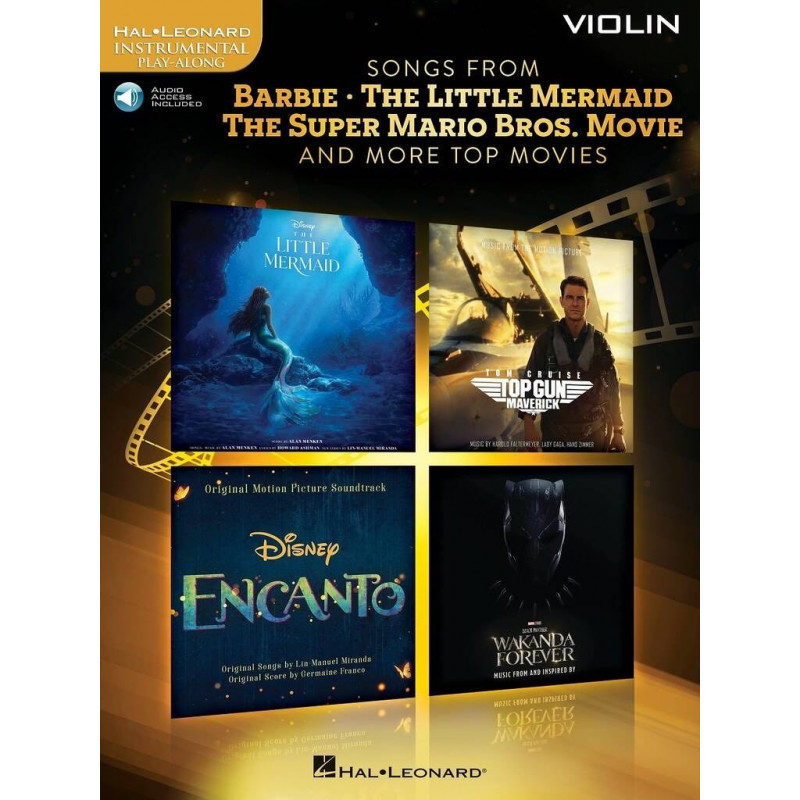 Songs from Barbie, The Little Mermaid and more - Violon