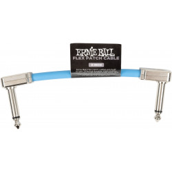 Ernie Ball 6454 - Câble patch Flex bleu - 7,5cm