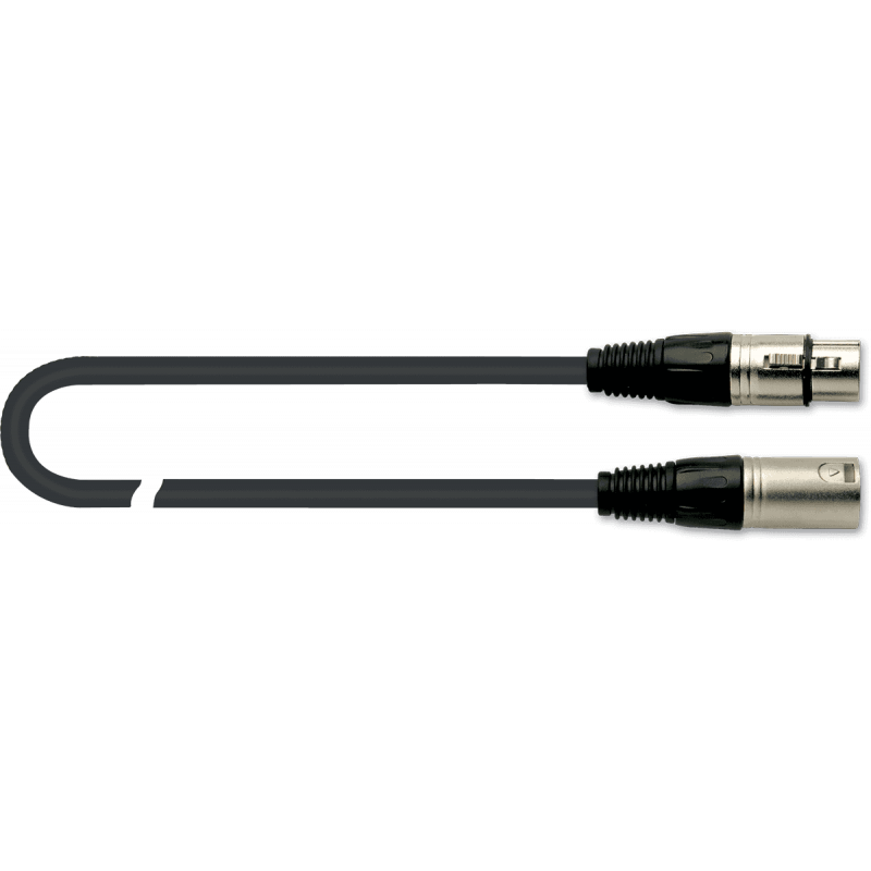 Quiklok MX775-20 - Câble microphone Strix XLR m/f - 5 m