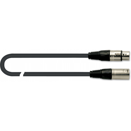 Quiklok MX775-10 - Câble microphone XLR-XLR série Strix - 3 m