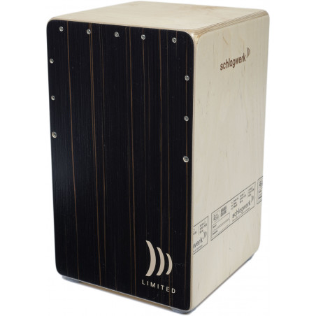 Schlagwerk CPS2ONE-6 - Cajon 2inOne - Makassar Pinstripe