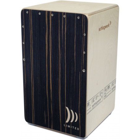 Schlagwerk CPS2ONE-5 - Cajon 2inOne - Ebony Lines