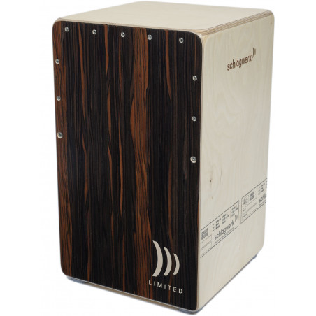 Schlagwerk CPS2ONE-1 - Cajon 2inOne - Straight Ebony